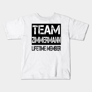 TEAM ZIMMERMANN LIFETIME MEMBER Kids T-Shirt